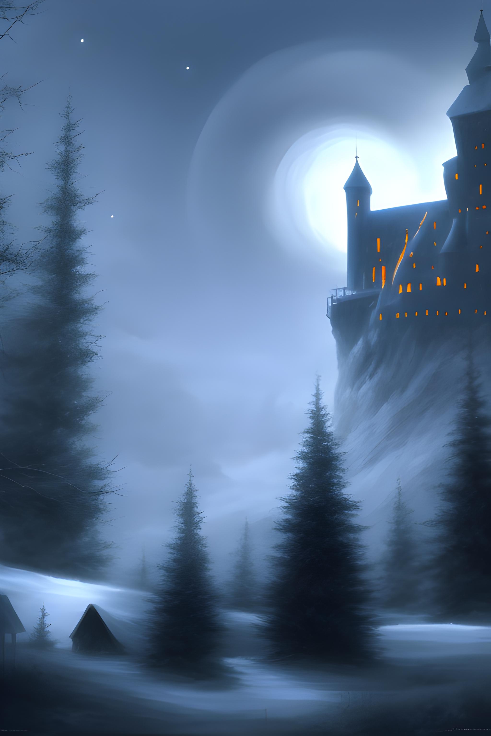 je souhaite une image qui rappelle le running et la nuit de noel. Quelque chose de sobre et pourtant féérique. Avec la citadelle de namur en fond. 